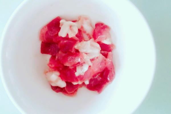 蒜薹肉片的做法图解3