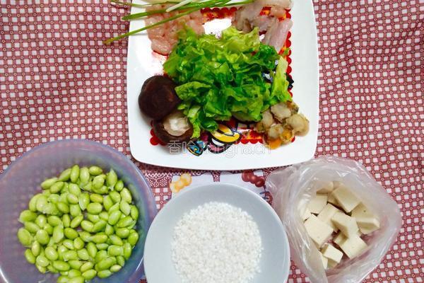 妈妈海鲜粥的做法图解3