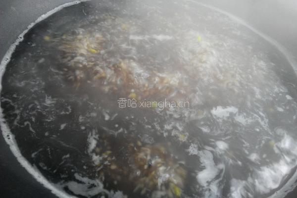 防暑杂粮粥的做法图解3