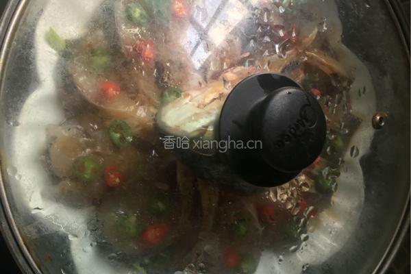 清蒸草鱼之孔雀开屏的做法图解14