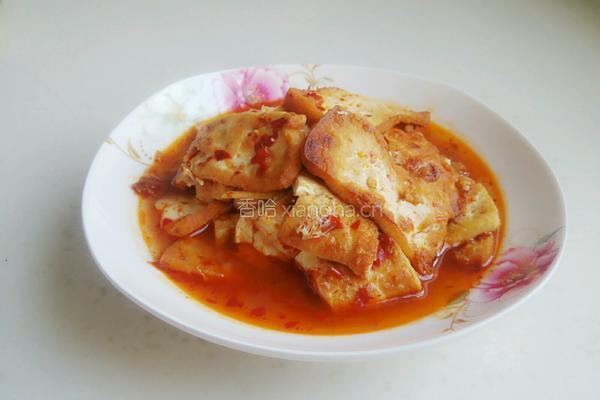 自创红烧豆腐块的做法图解8