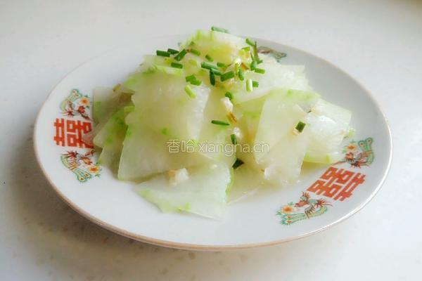 清炒冬瓜的做法图解8