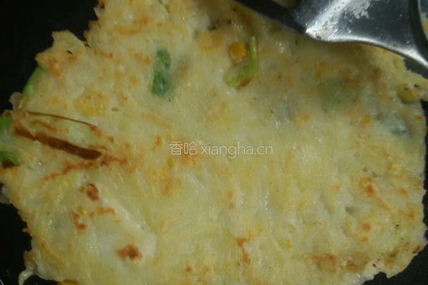椒盐玉米土豆饼