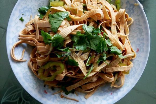 凉拌豆腐丝的做法图解6