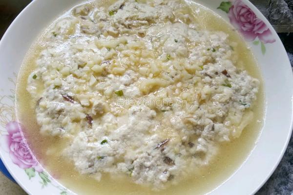 豆腐拌香菇瘦肉的做法图解13