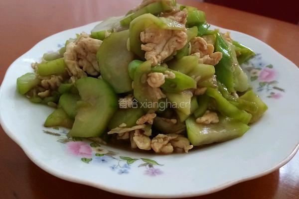丝瓜炒鸡蛋的做法图解8