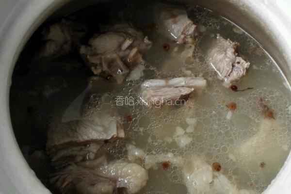 羊汤烩面的做法图解1