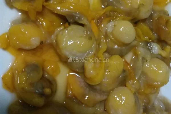 蒜蓉蚝油扇贝肉蒸粉丝的做法图解1