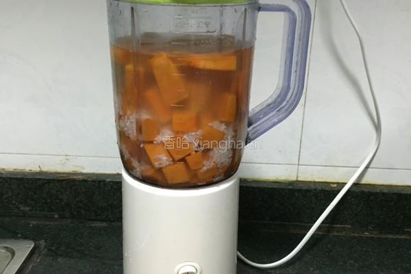 南瓜米糊的做法图解5