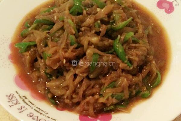 辣椒烧茄子的做法图解7