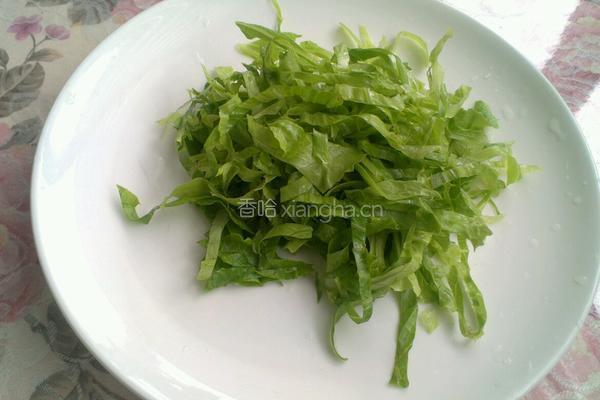 生菜肉丸汤的做法图解2
