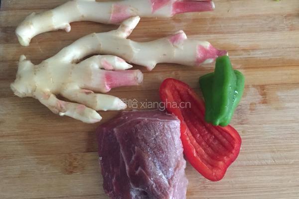 仔姜肉丝的做法图解1