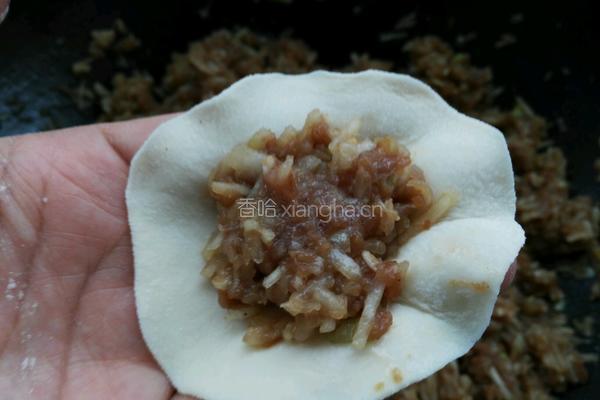 羊肉萝卜饺子的做法图解8
