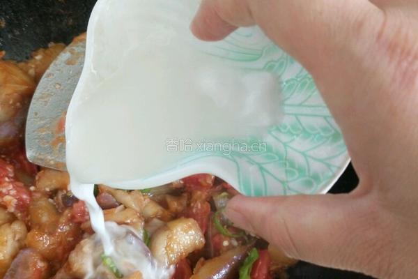 家常西红柿炒茄子的做法图解10