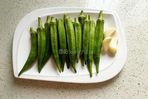 芝香秋葵的做法图解1
