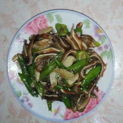 杭椒炒顺风的做法[图]