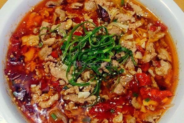 香辣水煮肉片的做法图解11