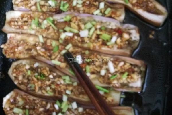 铁板烤茄子的做法图解5