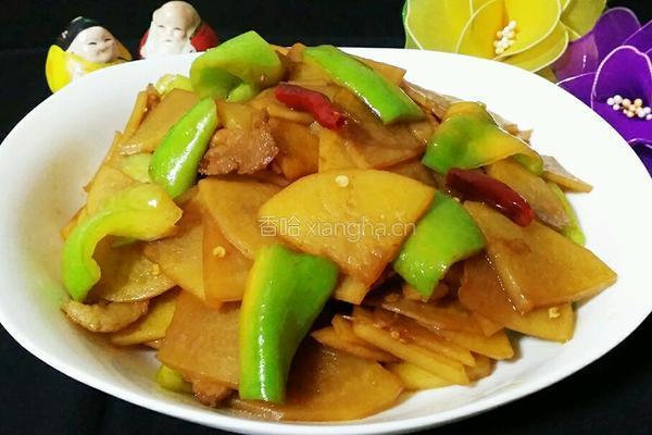 青椒土豆片的做法图解12