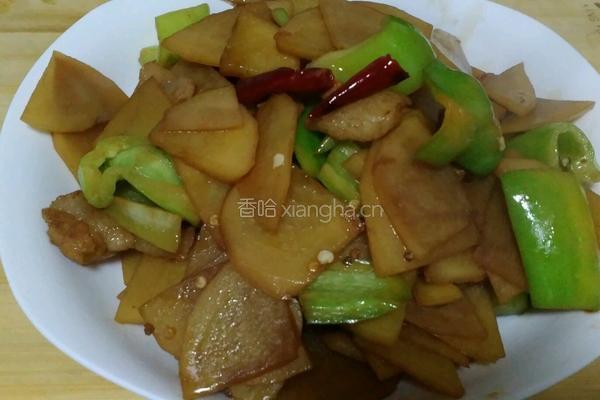 青椒土豆片的做法图解11