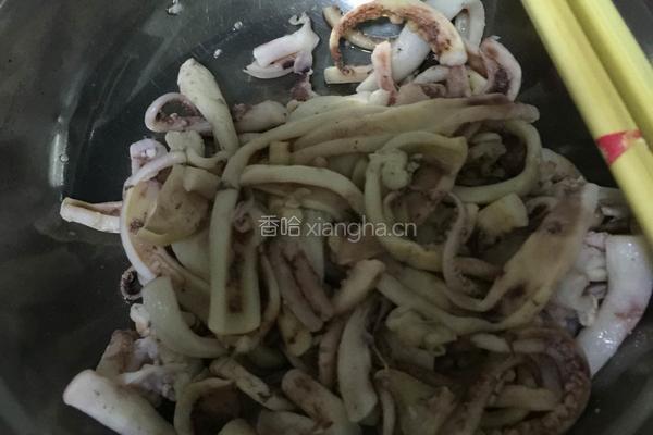 辣椒火腿炒面的做法图解3