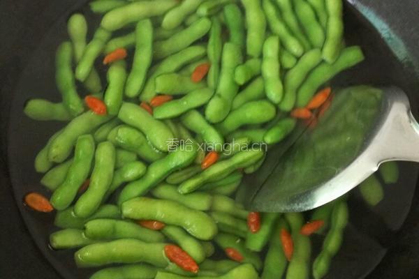盐水煮毛豆的做法图解3