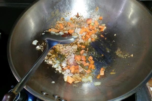 猪肉茄子打卤面的做法图解6