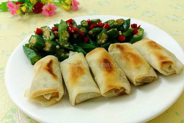 简易版春卷的做法图解7