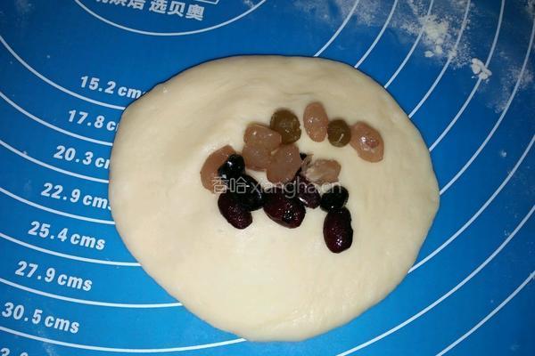 蜜豆甜面包的做法图解5