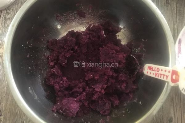 紫薯鸡蛋球的做法图解4