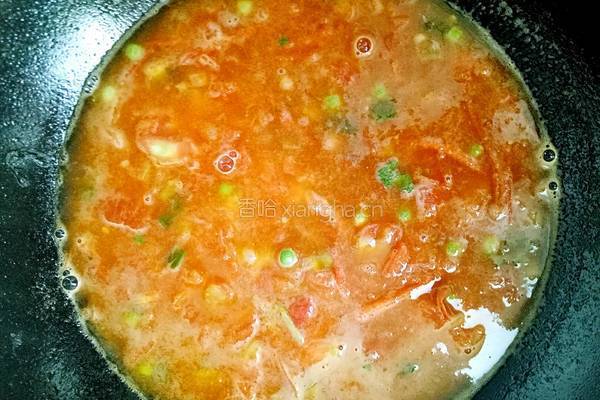 西红柿豌豆牛肉汤的做法图解9