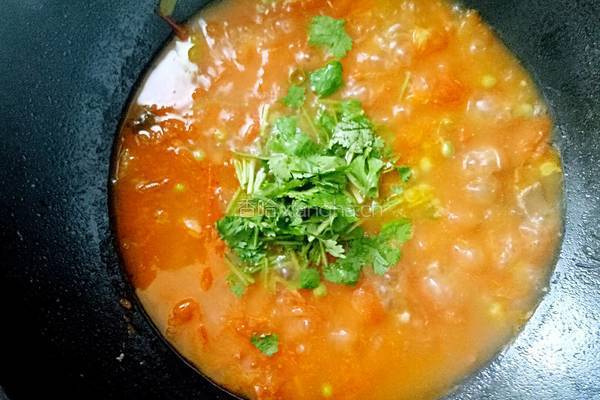 西红柿豌豆牛肉汤的做法图解10