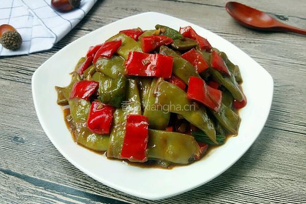 酱烧豆角