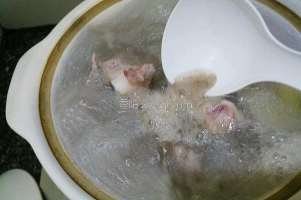 霸王花排骨汤的做法图解4