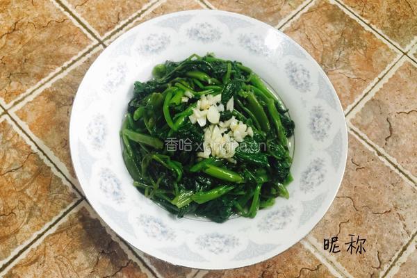 蒜蓉空心菜的做法图解4