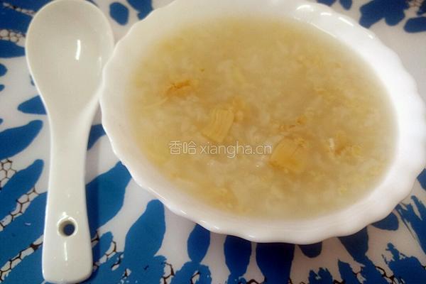 干贝燕麦粥的做法图解10
