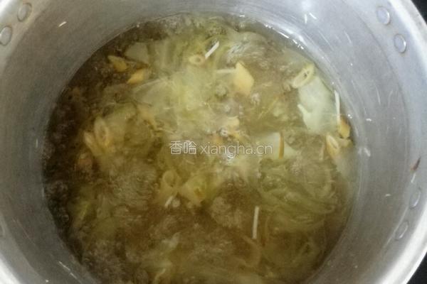 昙花枸杞羹的做法图解7