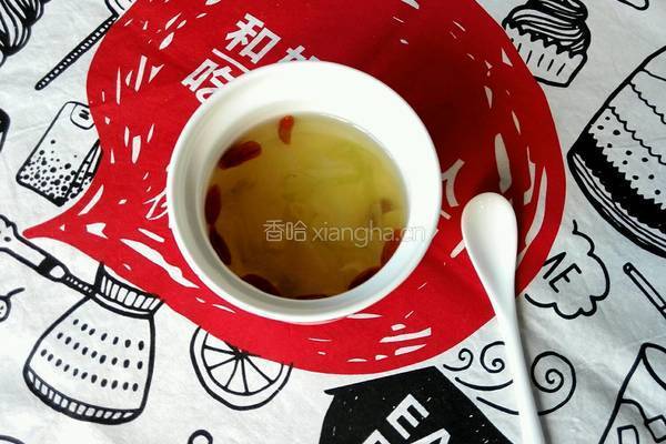 昙花枸杞羹的做法图解12