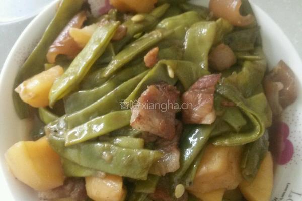 土豆炖扁豆