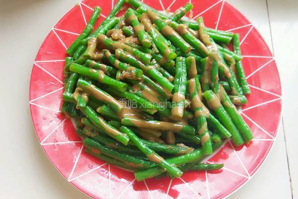 麻汁豆角的做法图解13