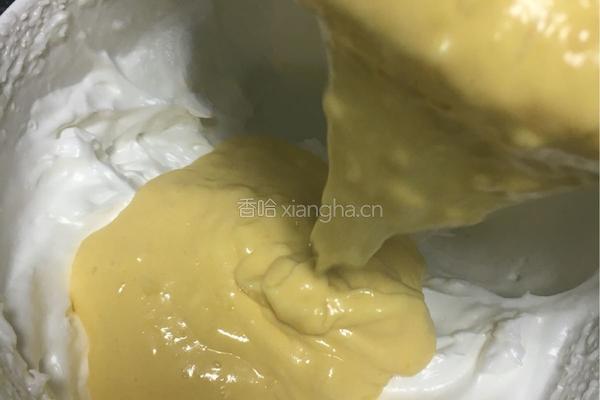蔓越莓乳酪戚风蛋糕的做法图解9