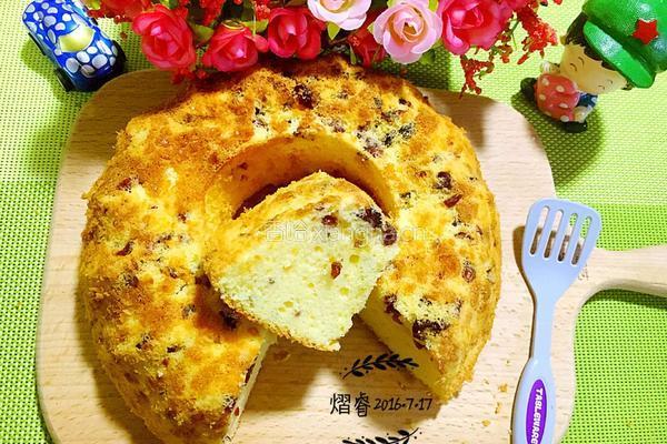 蔓越莓乳酪戚风蛋糕的做法图解14
