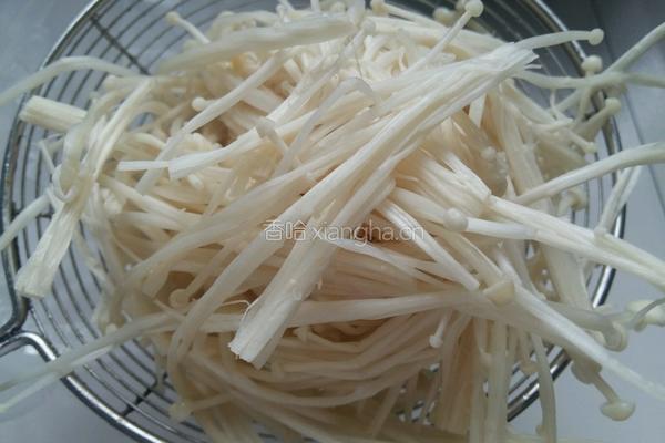 炸金针菇的做法图解3