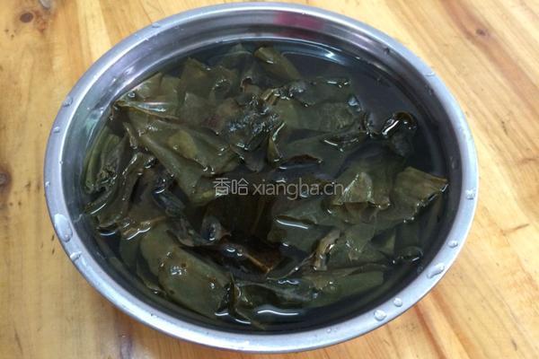 莲子红豆海带粥的做法图解2