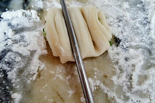 葱香花卷的做法图解22