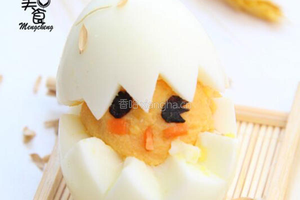 创意宝宝辅食，孵出萌小鸡可爱到爆的做法图解1