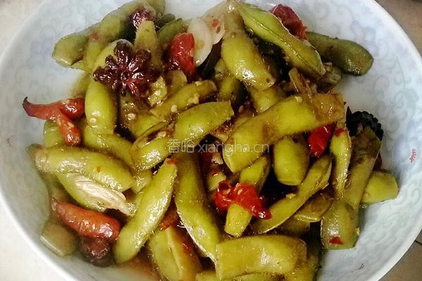 香辣毛豆的做法图解7