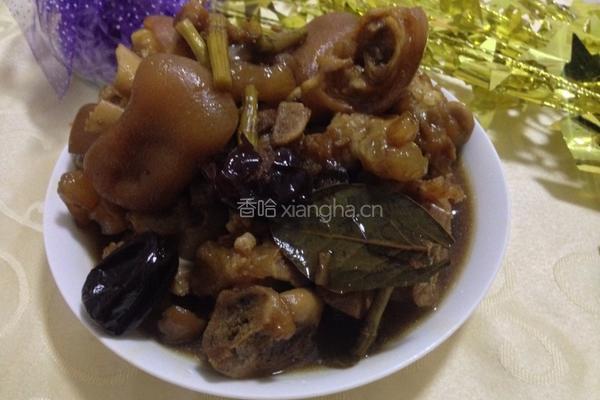 石斛炖猪脚的做法图解6