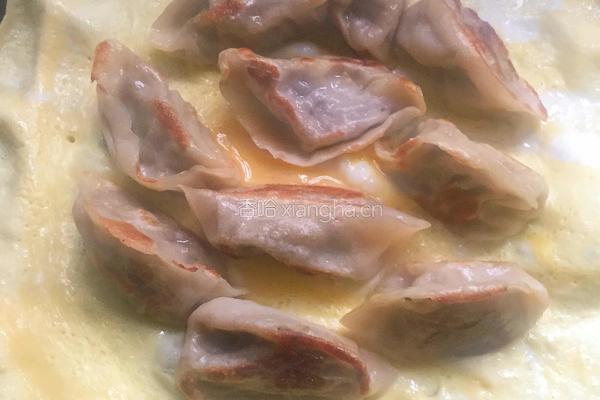 煎蛋抱饺的做法图解6