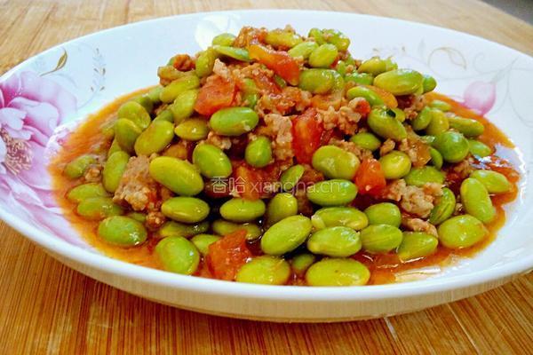 肉末炒毛豆的做法图解8
